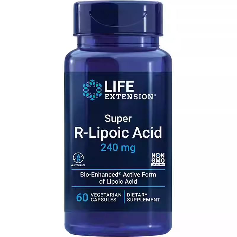 Life Extension R-Lipoic Acid Capsules 240mg 60 Count