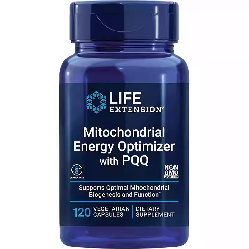 Life Extension Mitochondrial Energy Optimizer with PQQ Heart Brain Health 120 Capsules