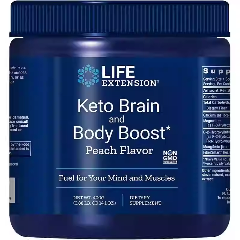 Life Extension Keto Brain and Body Boost Powder 400g