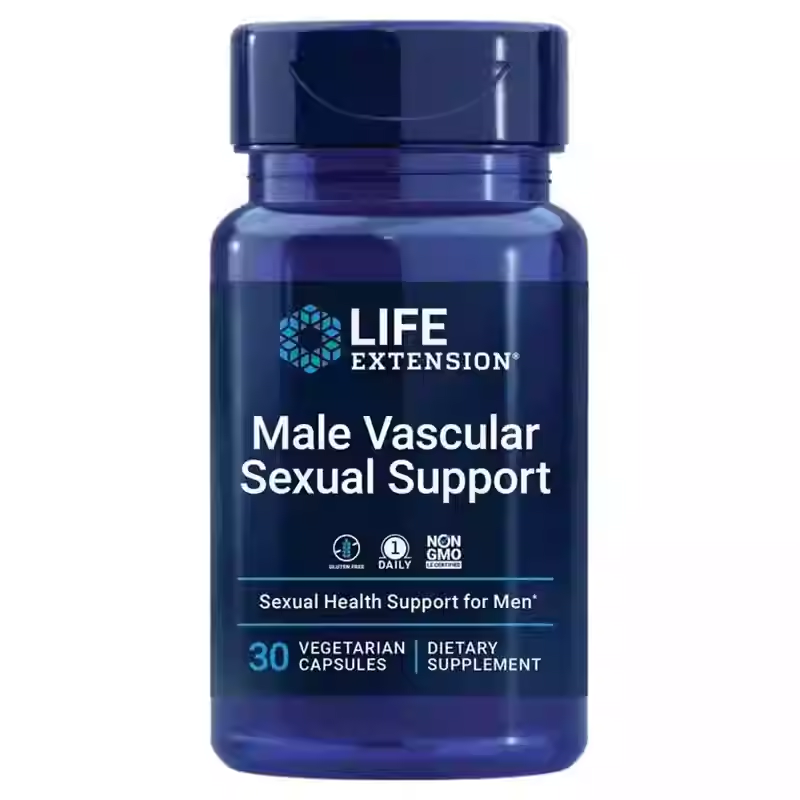 Life Extension Male Vascular Sexual Men's Health Capsules 30 pills
