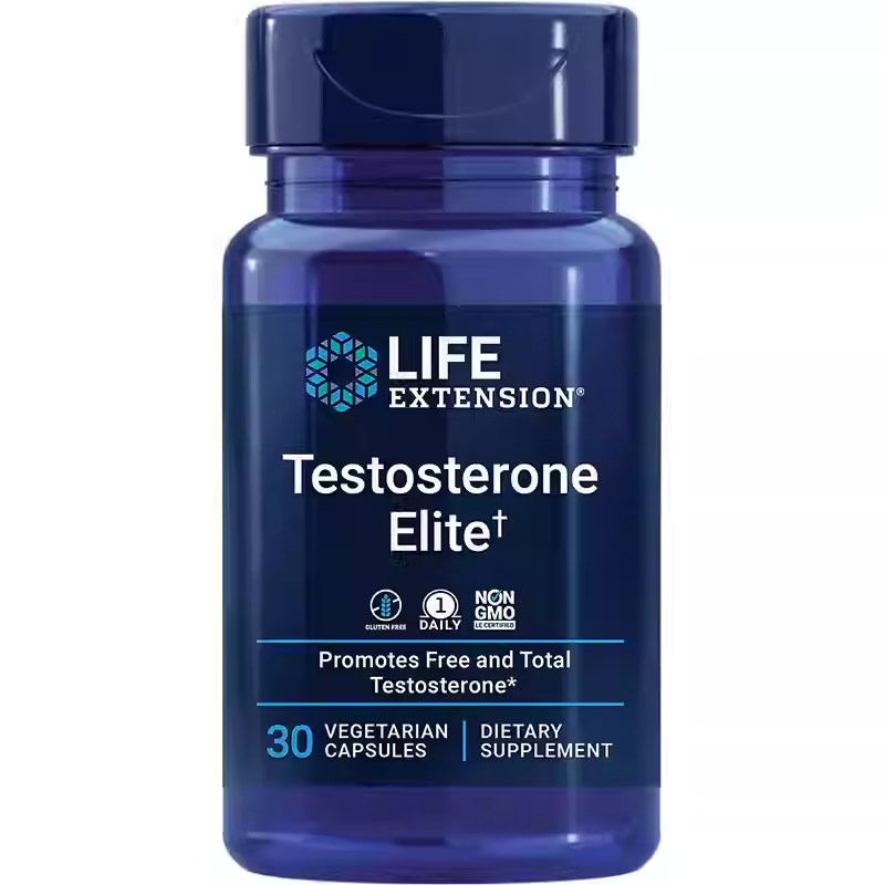 Life Extension TestosteroneElite Men's Testosterone Booster 30 Count