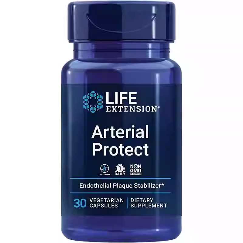 Life Extension Arterial Protect Centella Asiatica French Pine Extract 30 capsules