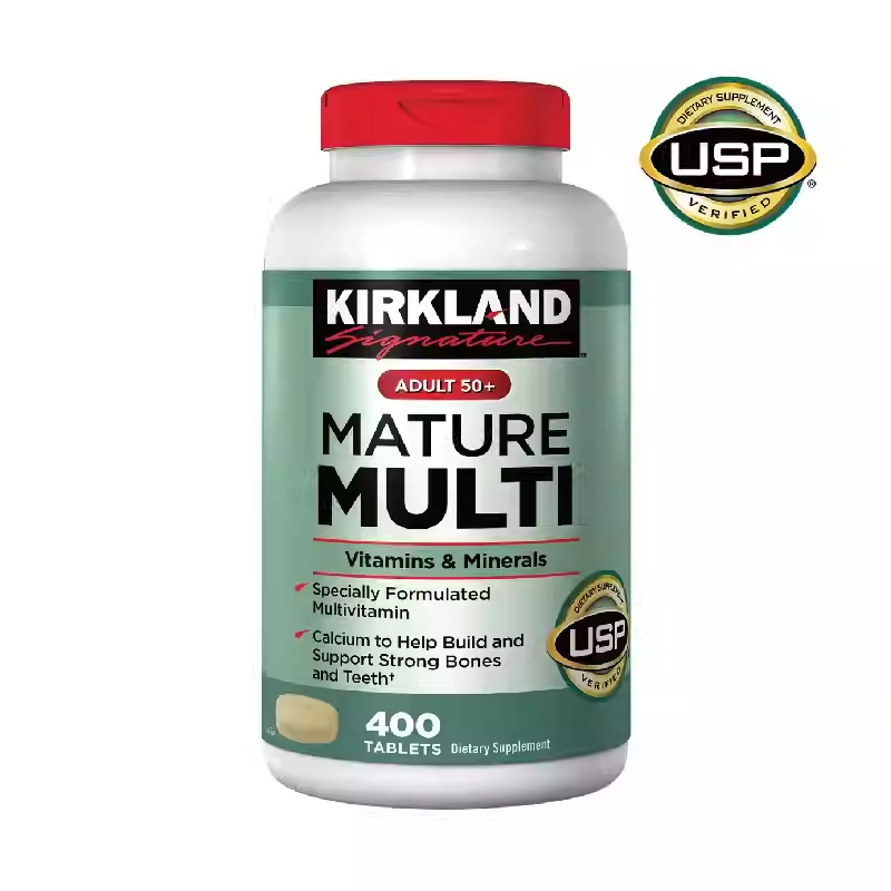 Kirkland Mature Multi; Multivitamin for 50 ; 400 tablets