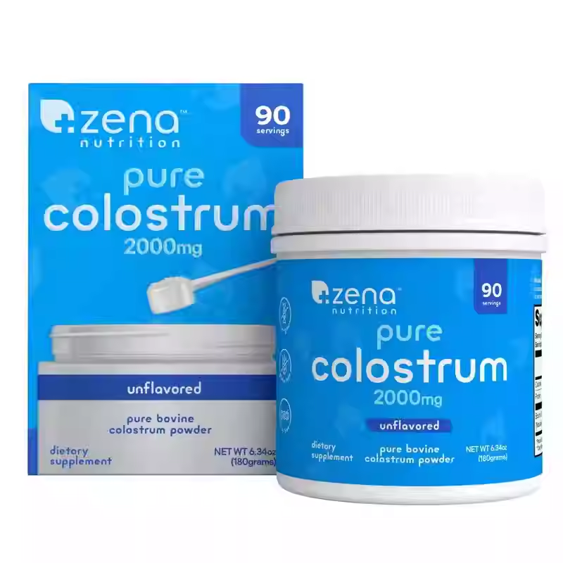 Zena Nutrition Colostrum Pure Colostrum Powder Nutrition Supplement 180g