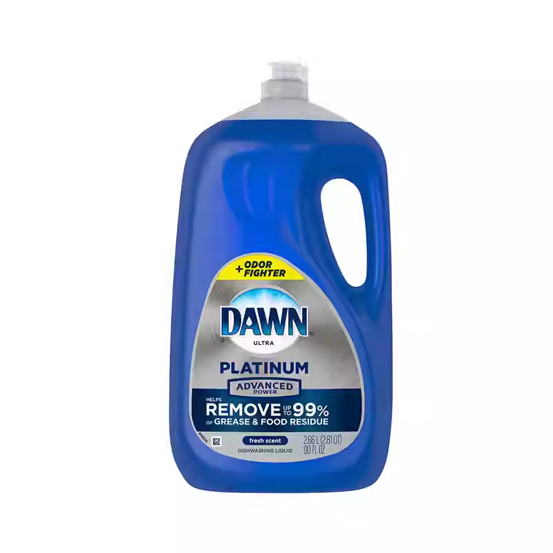 Dawn washing liquid 2660ml strong degreasing 4X super concentrated multi-dimensional dishwashing liquid bottle pet