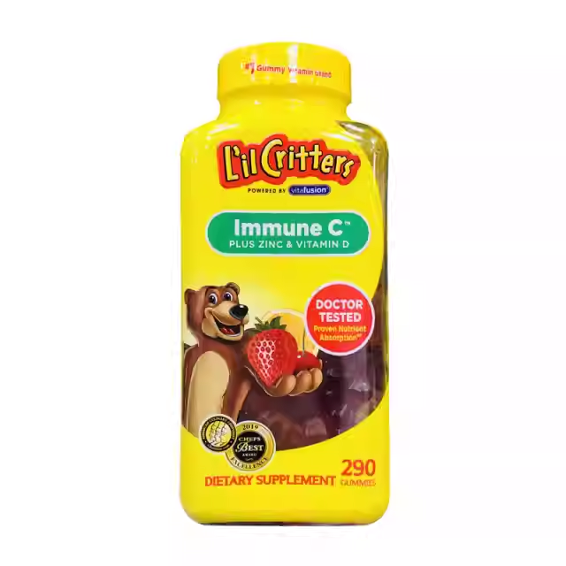 L’il Critters Children's Echinacea Vitamin C Zinc Gummy Bears 290ct.