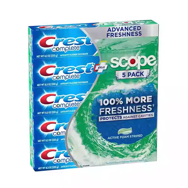 Crest Pro-Health Advanced Toothpaste Fresh Mint 232g*5 Pack Family Set