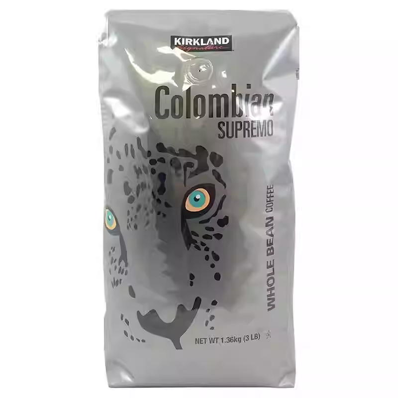 Kirkland Columbia coffee beans medium roast 1.36KG