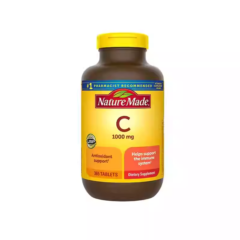 Nature Made Adult High Potency Vitamin C Supplement Tablets 1000mg 365 Pills