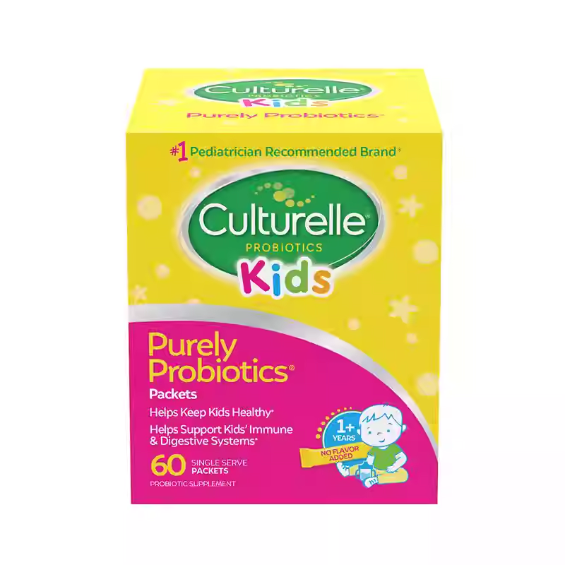 Culturelle Kids Probiotic Powder 60 Pack Gut Health Care 1 Year