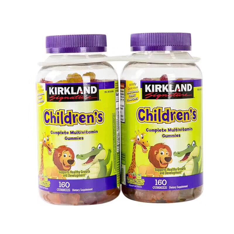 Kirkland Children's Children's Multivitamin Gummy 160 Count*2 Bottle