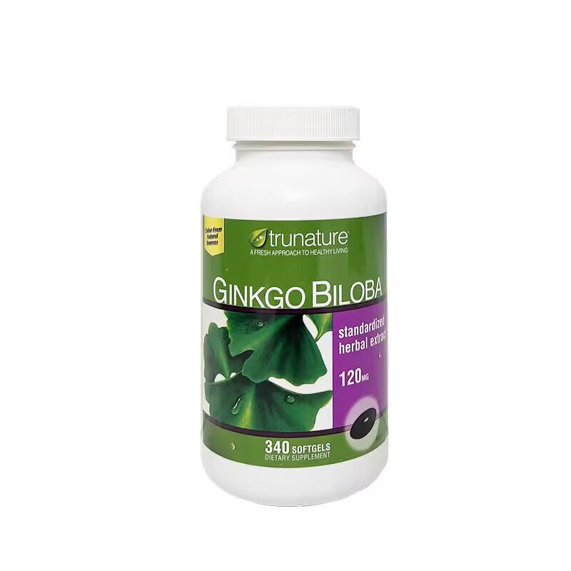 TruNature Ginkgo Biloba Memory Enhancement Capsules 120mg 340 Count
