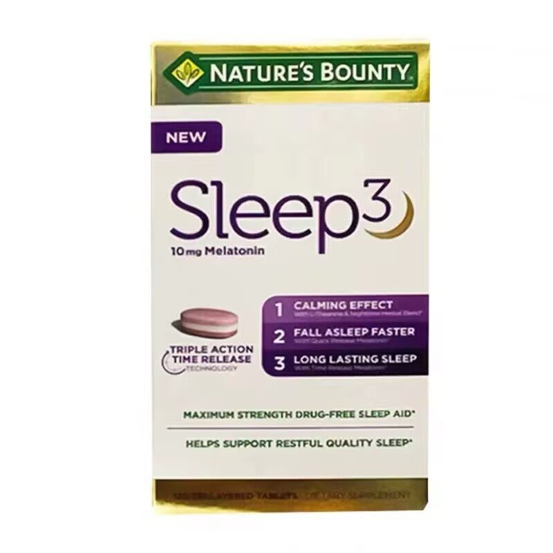 Nature's Bounty natural sleep aid melatonin tablets 120 tablets
