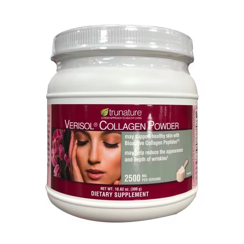 Trunature Hydrolyzed Collagen Powder Drink 300g Anti-Aging Skin Care Nail Care