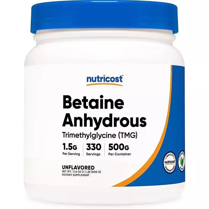 Nutricost Betaine Anhydrous trimethylglycine 500g Digestive Health