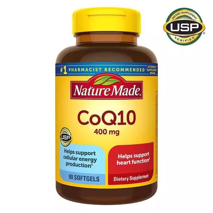 Nature Made American original CoQ10 soft capsules 400mg 90 capsules heart health