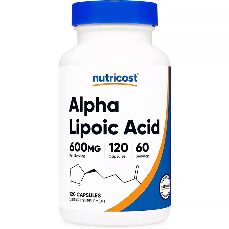 Nutricost Alpha Lipoic Acid sulfur-containing acid capsules 120 capsules