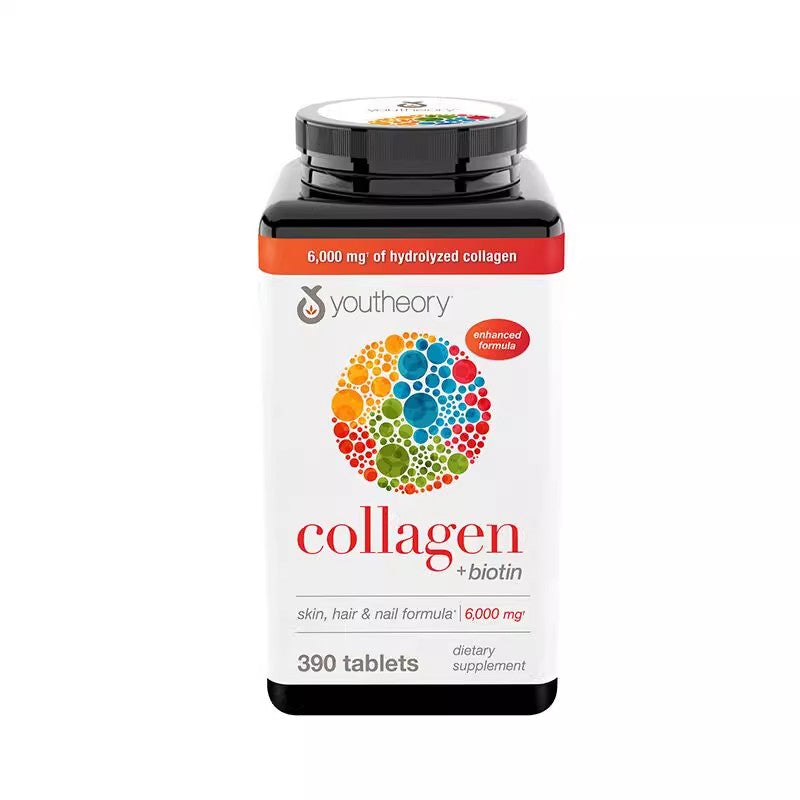 Youtheory Collagen; 390 tablets with 18 amino acids