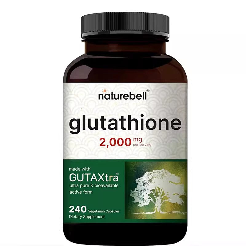 NatureBell Glutathione Bioavailable Reduced Glutathione 240 capsules