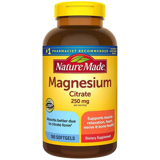 Nature Made Magnesium Magnesium mineral soft capsules 250mg tablets 180 tablets