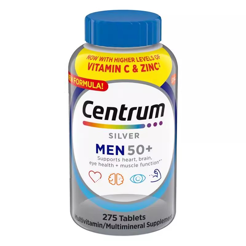 Centrum Men's Multiple Vitamins for Adults 50  275 tablets
