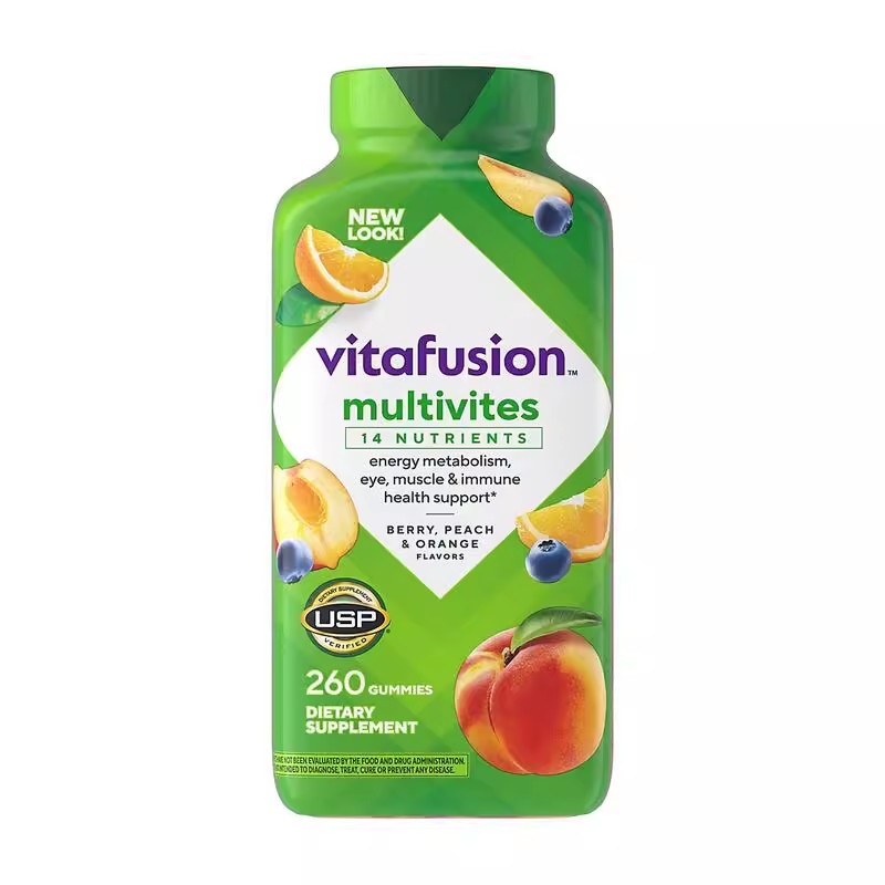 vitafusion comprehensive variety of complex vitamins soft candy for adults 260 pieces