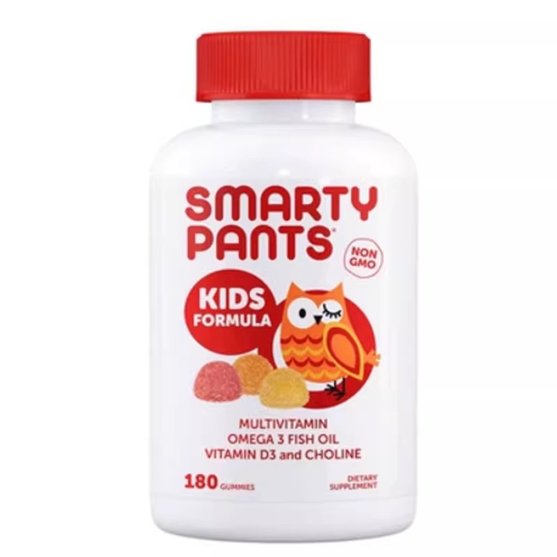 SmartyPants Children's Multivitamin Gummies with Omega 3 DHA 180 Count