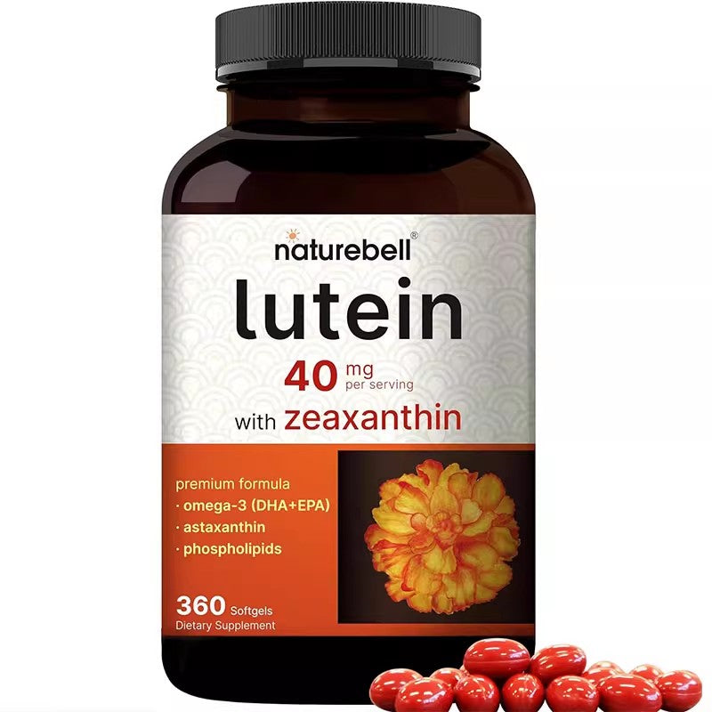 NatureBell Lutein 40mg Zeaxanthin 1600mcg Four-in-One Soft Capsules 360 P
