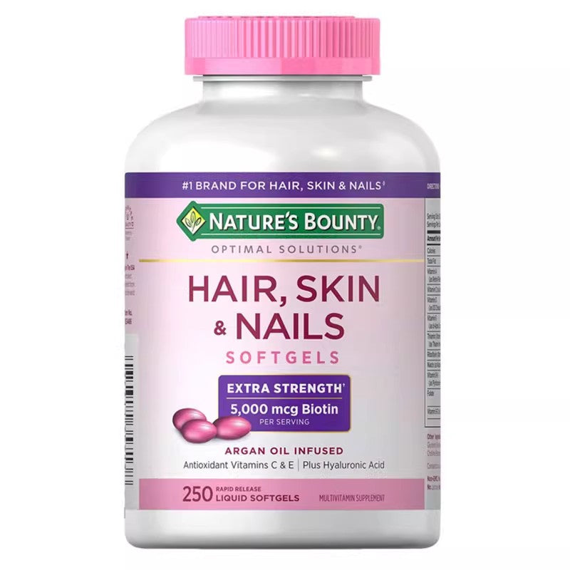 Nature's Bounty Natural's Bounty Collagen Protein Biotin Capsules 250 Pills
